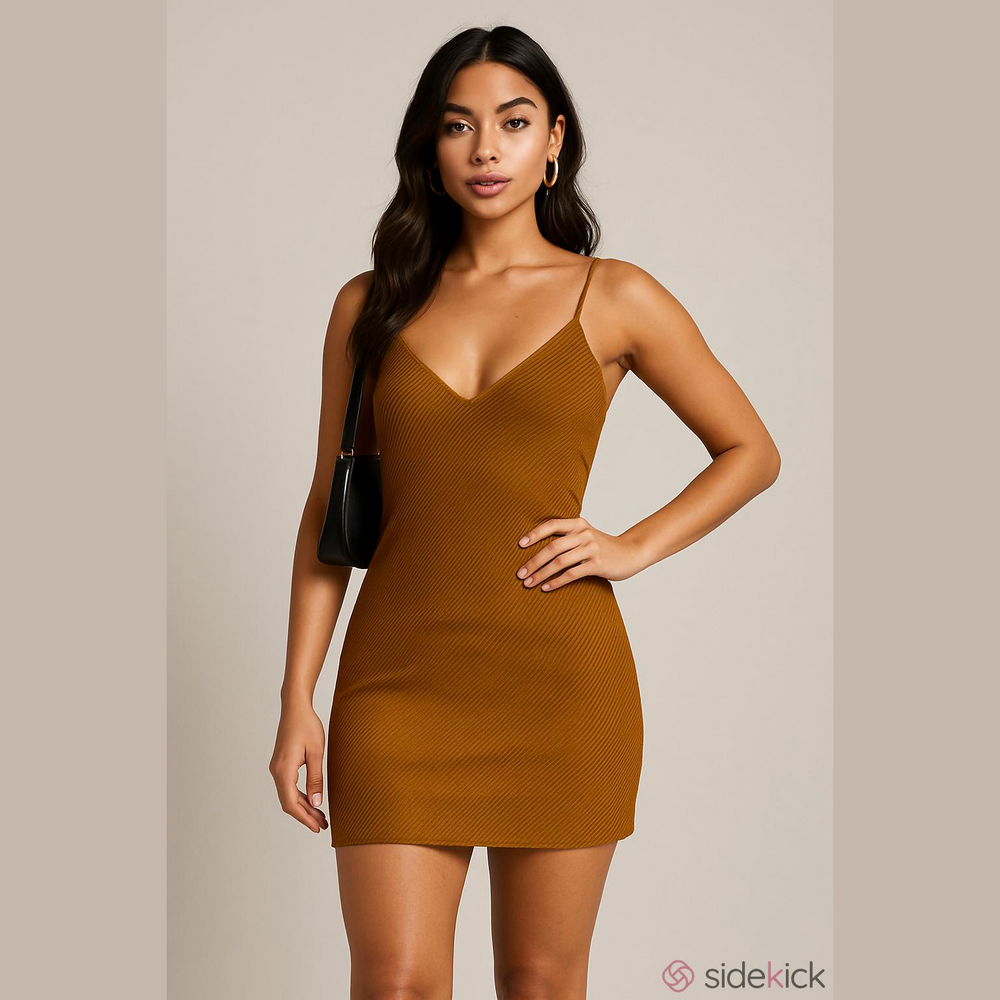Haute Mod Women’s Mini Bodycon Sparkling Texture Dresw Size L Festival Going Out